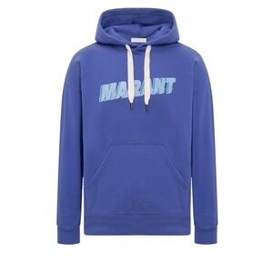 Isabel Marant Miley Logo Cotton Hoodie